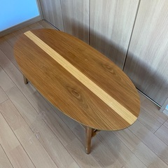 サーフボード型ローテーブル