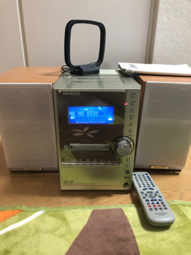 KENWOOD  CD,MD,カセット　コンポ