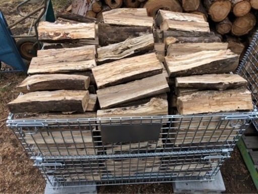 未乾燥薪（広葉樹）B級品　約１㎥