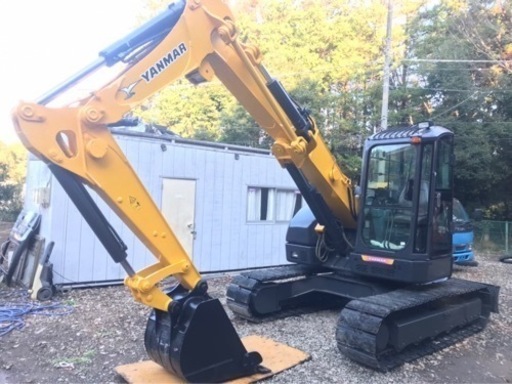 ヤンマー☆B7-5A☆クローラバックホー☆2353ｈ☆動作良好☆エアコンＯＫ☆マルチ4パターン