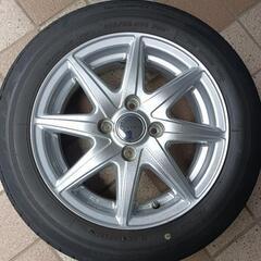 ルーミー　タンク　ジャスティ等ブリヂストン　plays PX-C 165/65R14中古夏タイヤ4本です。タイヤ7〜8分山まだまだ使えます　の画像