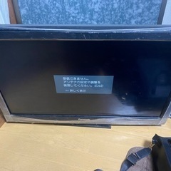 Panasonic 32型テレビ B-CASカードありﾘﾓｺﾝなし の画像