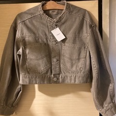 襟なし、ジャケット。新品、未使用。お値下げします。の画像
