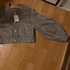 襟なし、ジャケット。新品、未使用。お値下げします。の画像