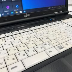 【超美品】富士通ノートパソコン Win10 ★最新office2021付属 管理No2『基本送料無料』の画像