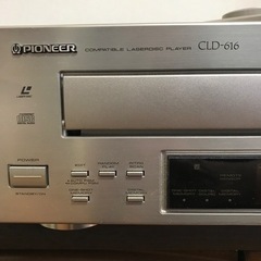 パイオニアレーザーディスクCLD616+マクロスメモリアルボックスの画像