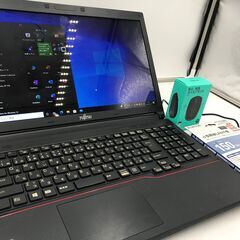 【超美品】富士通ノートパソコン Win10 ★最新office2021付属 管理No1『基本送料無料』の画像