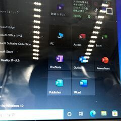 【超美品】富士通ノートパソコン Win10 ★最新office2021付属 管理No1『基本送料無料』の画像
