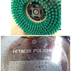 ワックス　床磨き　　ポリッシャー　中古の画像