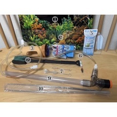 【値下げ】水槽用品セット𓆝𓆟𓆞｡ﾟ の画像