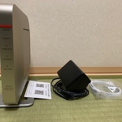 【取引終了】WiFiルーター WSR-2533DHPの画像