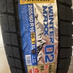 新品未使用スタッドレスタイヤ1本 ホイールなし 205/60 R16の画像