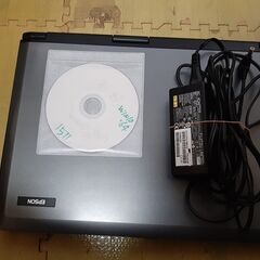 済み_【値下しました】windows10、Office2010 starter　EPSON NJ2150 ノートパソコンの画像