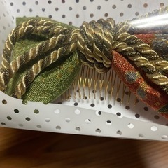 お値下げ和装小物髪留めの画像