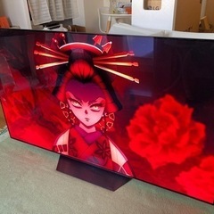 札幌発 2021年3月製【直接引取限定/配送不可】LG カラーテレビ 有機