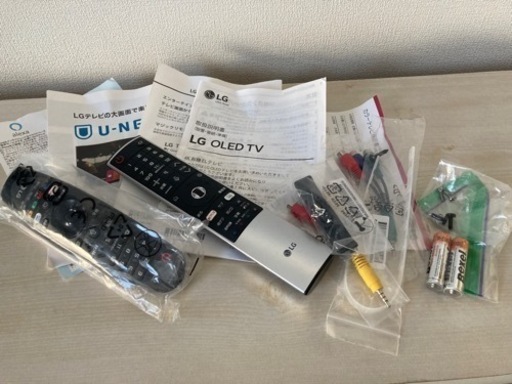札幌発 2021年3月製【直接引取限定/配送不可】LG カラーテレビ 有機EL OLED65BXPJA 65V型 4Kチューナー内蔵 