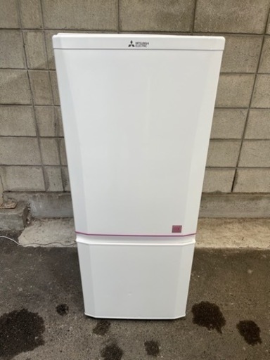 取引場所　南観音　V 2202-189 三菱　冷蔵庫　2枚ドア　MR-P15EY-KP 2015年製