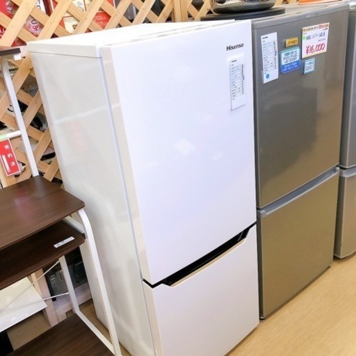 ハイセンス Hisense 2ドア冷凍冷蔵庫 HR-D15C 2020年製造 右開き 150L