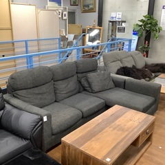 3人掛けソファー オットマン付 売場展開中！！！