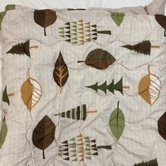 こたつ布団　北欧　フォレスト柄　ニトリ　正方形　180×180cm