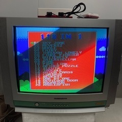 無料　ブラウン管テレビとゲーム機セット　手渡しのみ