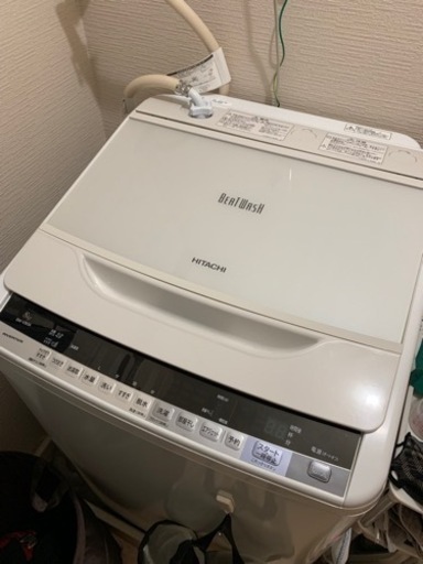 洗濯機　HITACHI 8.0kg