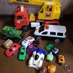 車 ミニカー クレーン