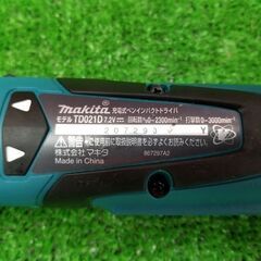 マキタ TD021D ペンインパクトドライバー フルセット【リライズ野田愛宕店】【店頭取引限定】【中古】管理番号：IT1L6G2C0PMOの画像