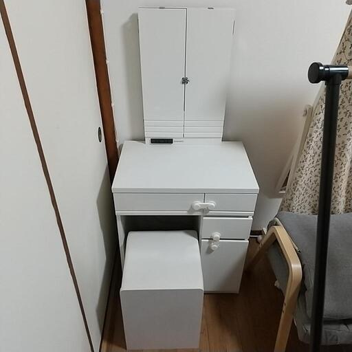 三面鏡ドレッサー\u0026スタンドミラー