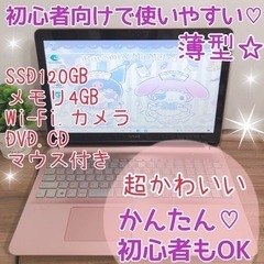 かわいいけど、思った以上にいい仕事します♡もちろんSSDですよ♪