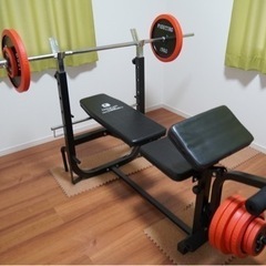 ベンチプレス　ホームビルダーセット　100kg