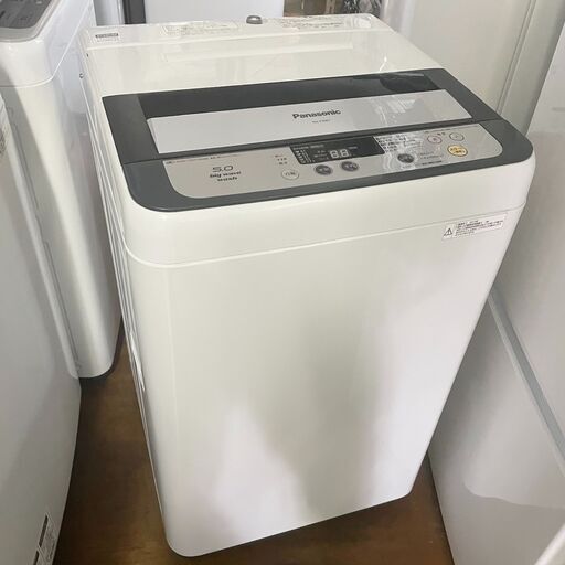 ☆格安☆単身者用 洗濯機(5K) パナソニック NA-F50B7 2015年製 中古品 セット割対象商品 軽トラ無料貸し出し