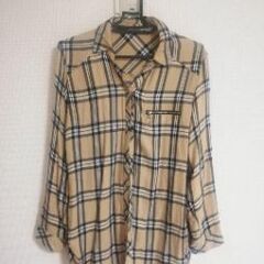 バーバーリーチェックシャツM