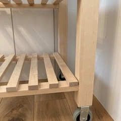 IKEA BEKVÄM ベクヴェーム　キッチンワゴンの画像