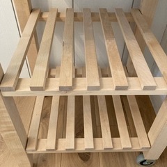 IKEA BEKVÄM ベクヴェーム　キッチンワゴンの画像