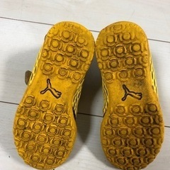 サッカー　PUMA トレーニングシューズ　17cm　子ども用　キッズの画像