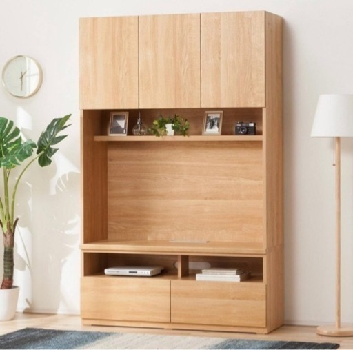 テレビボード　ポルテ 120TV LBR ニトリ