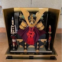 【無料】兜　五月人形一式お譲りします