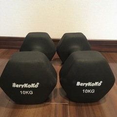 BeryKoko ダンベル　10kg  2個セットの画像