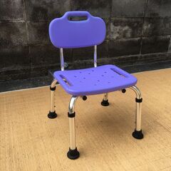 【サンキュー価格】シャワーチェア 介護用品 背付きタイプ