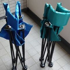 チェア　2脚セット　アウトドアの画像