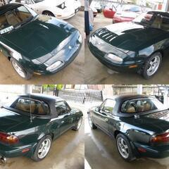 検4.09★NA6★ロードスター★Vスぺ★RAYS★BLITZ車高調★ハードトップor幌★マフラーの画像
