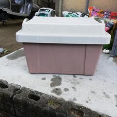 【値下げ】ベランダ収納ケース ブラウン 中古品