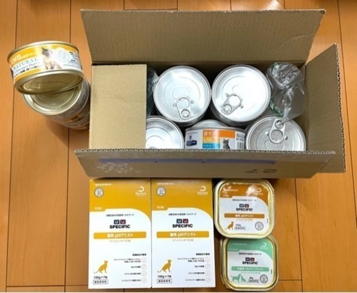 猫 腎臓食色々 ヒルズｋｄ缶、スペシフィックFKW、ロイヤルカナン腎臓サポートパウチなど