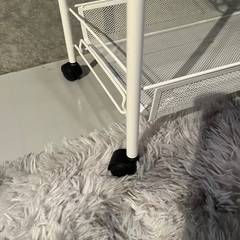 スチールワゴン　キャスター付きの画像