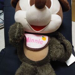 【全部で1500円！】新品未使用！ミニーマウスの収納ラック＆ぬいぐるみ＆ミニランチボックス＆メモ帳の四点セット♪の画像