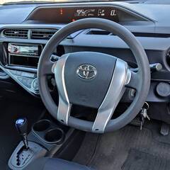 h27 アクア　S　68000ｋ　抹消渡し＞車検実費取得可能です。の画像