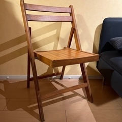 屋内外どちらでも！ウッドチェア