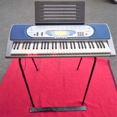 ☆カシオ CASIO LK-65 KEYBOARD 光ナビゲーシ...