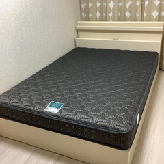 【2/27迄の取引で5000円引き！】 France Bed ZELT マットレス&収納付きフレーム 